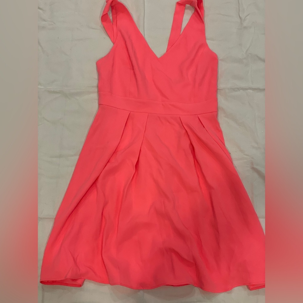 Elegant Pink Sleeveless Dress Claudie Pierlot French brand. bought in Paris.